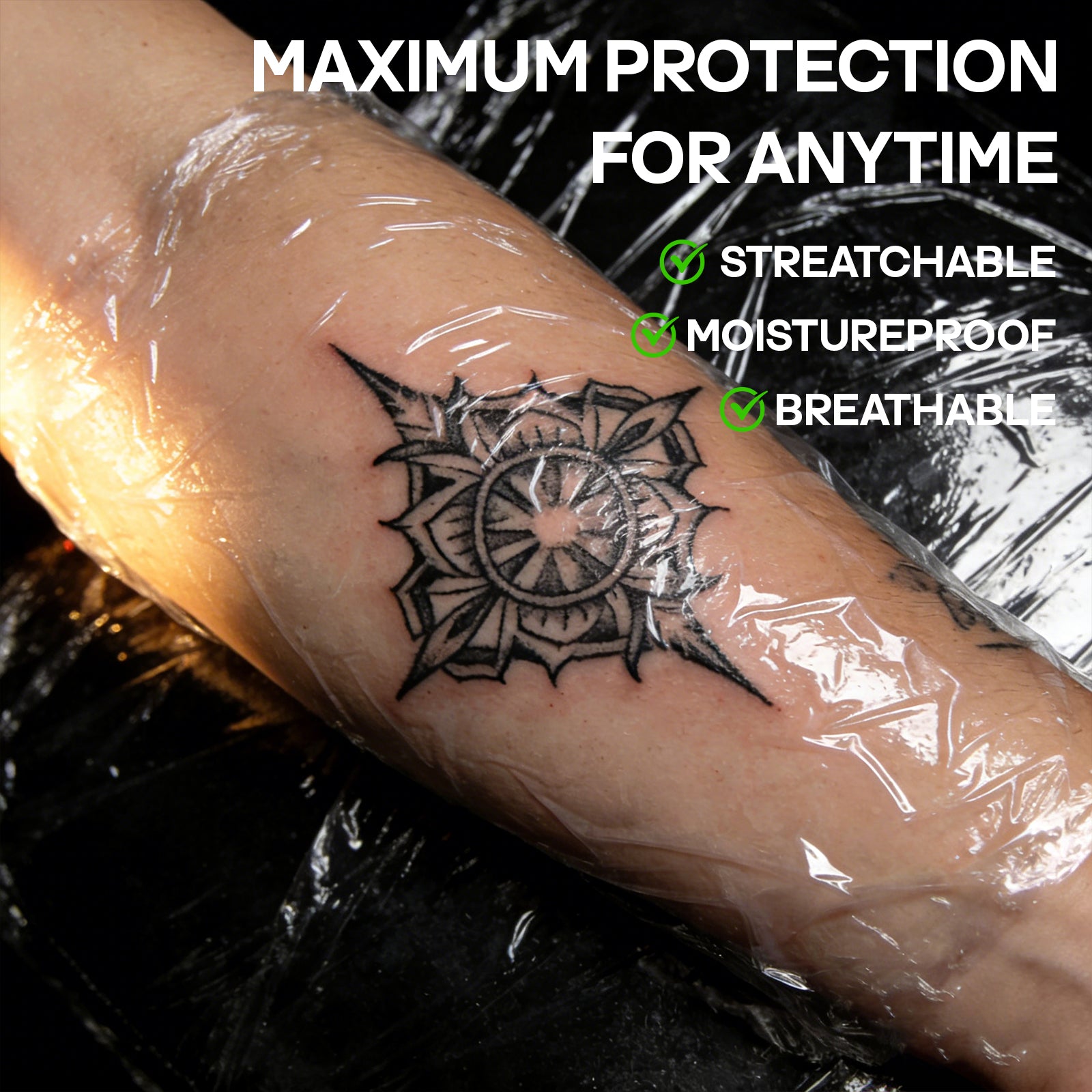 Poseidon Tattoo Aftercare Bandage