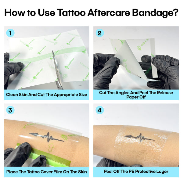 Poseidon Tattoo Aftercare Bandage