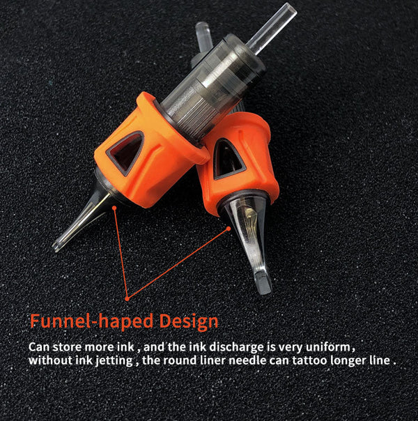 M1 (10pcs) - Magnums - Hummingbird Finger Rubber Cartridge Tattoo Needles