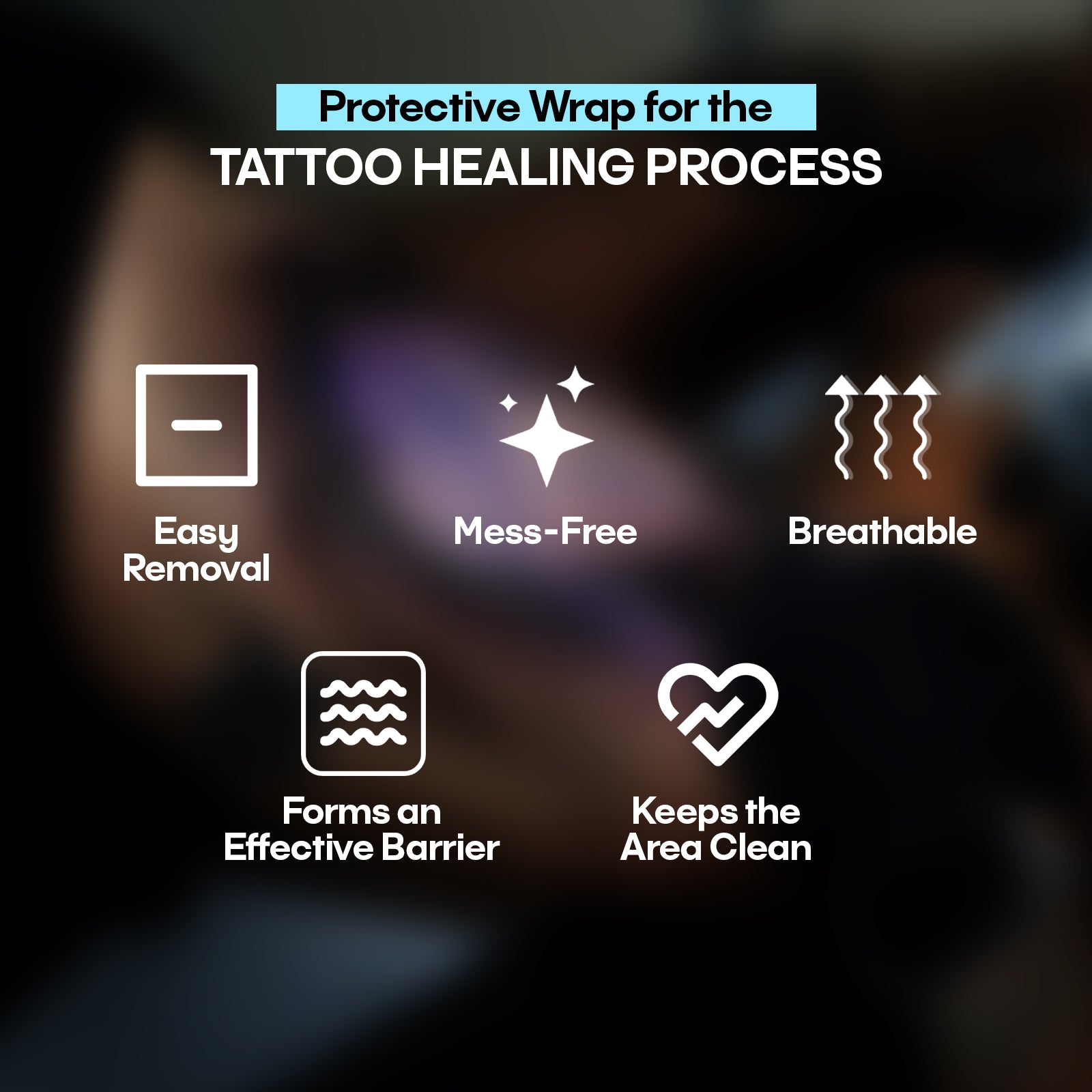 Poseidon Tattoo Aftercare Bandage