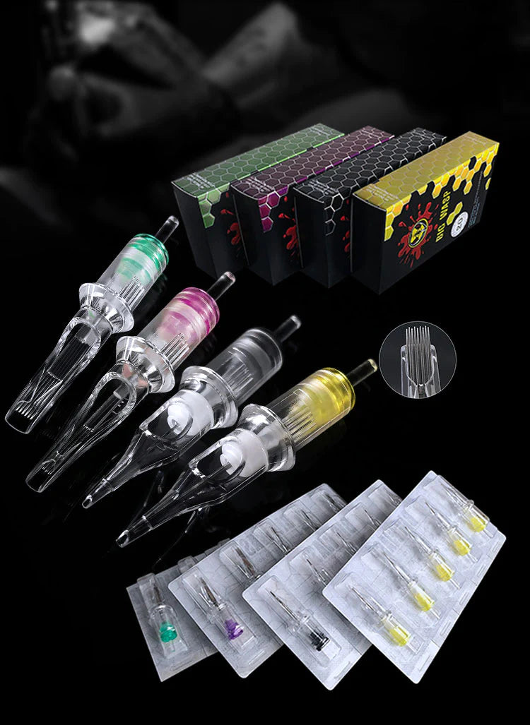 20pc-M1 - BIGWASP Cartridges Needle - Straight Magnums