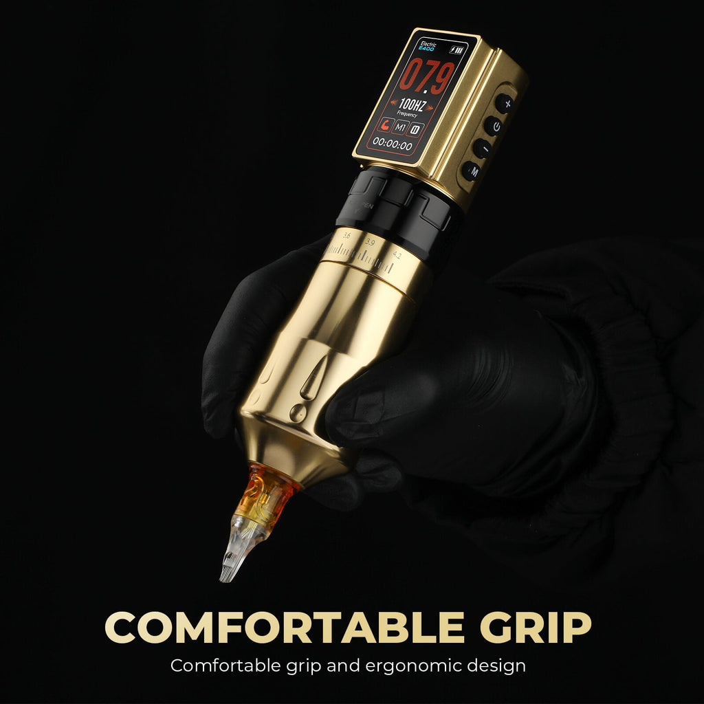 CNC tattoo KIT- Professional E400 Wireless Pen Machine