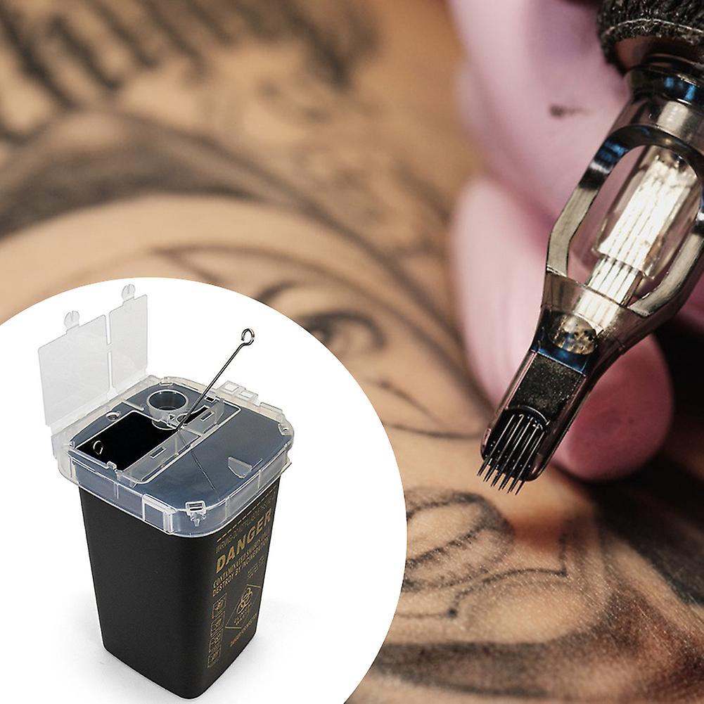 Disposable Sharps Container For Needle Blade Waste Secondary image