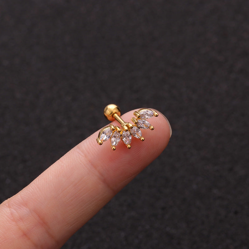 Stainless Steel Ear Piercing Jewellery