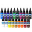 INTENZE 19 Color Tattoo Ink Set 1/2oz