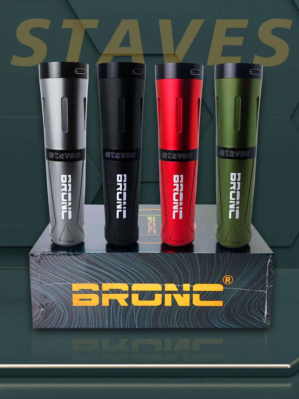 Bronc STAVES Wireless Tattoo Pen Secondary image