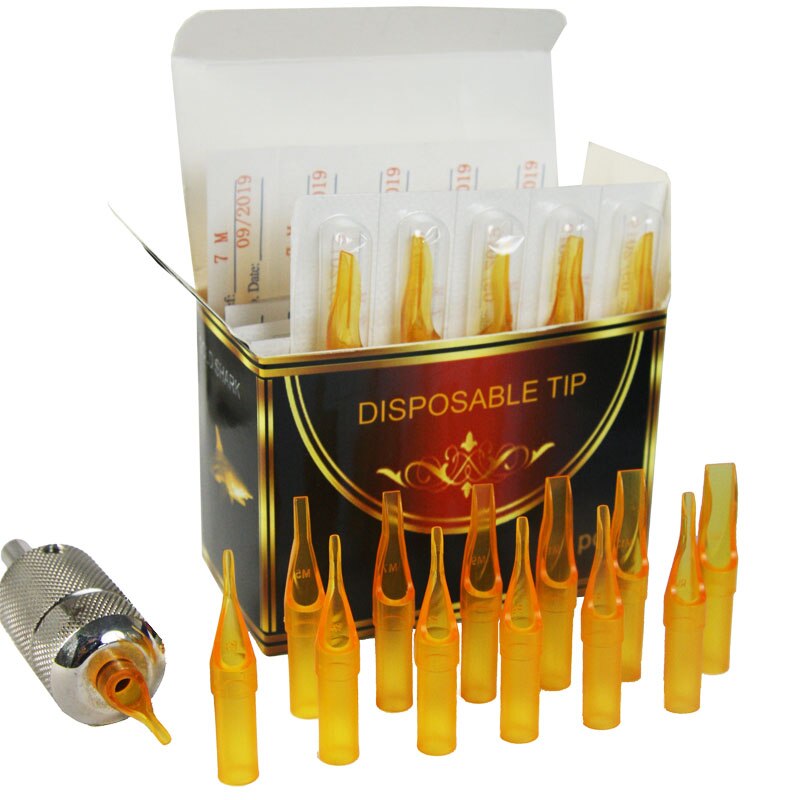 Tattoo Disposable Tips – 50pcs/box Main image
