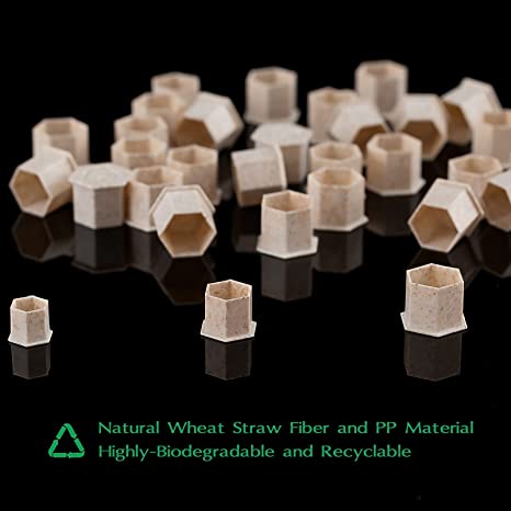 Tattoo Ink Cups Wheat Straw Material Secondary image