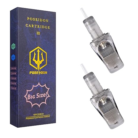 Poseidon 10Pcs Big Size Tattoo Cartridge Needles Mega 0.35mm Main image