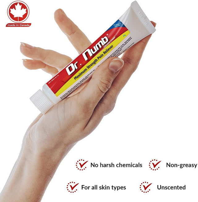 Dr. Numb 5% Lidocaine Numbing Cream 30g Secondary image