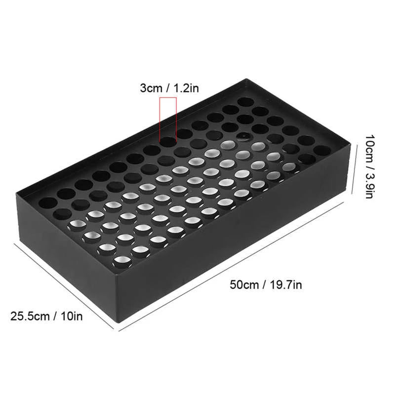 Wall-Mounted Tattoo Pigment Inks Bottle Rack Secondary image