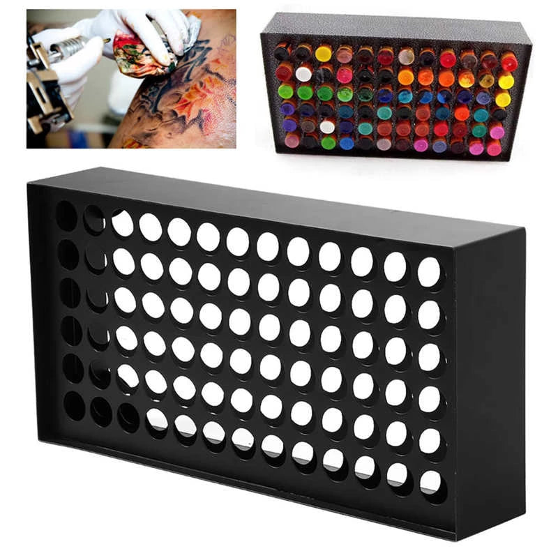 Wall-Mounted Tattoo Pigment Inks Bottle Rack Main image