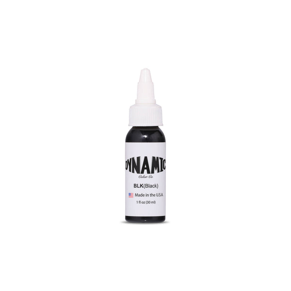 Dynamic Black Tattoo Ink - 1 oz. Bottle