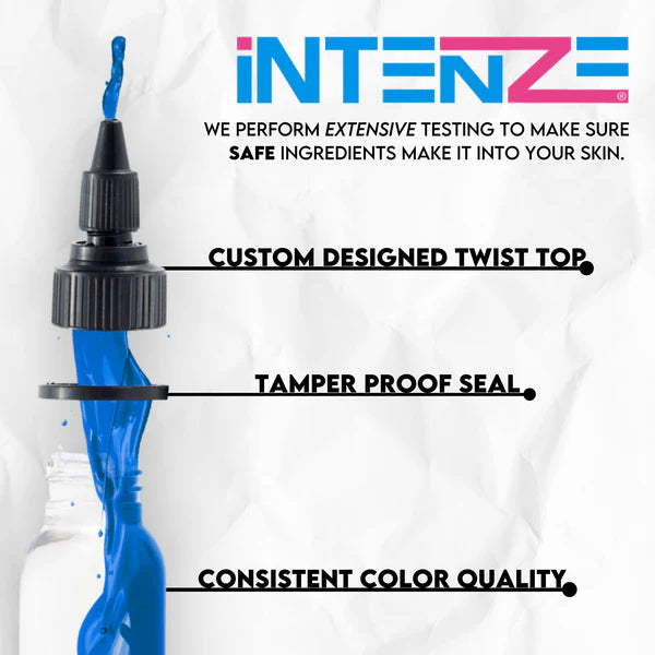 INTENZE Mario's Blue Tattoo Ink