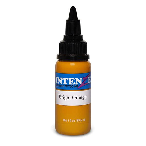 INTENZE Bright Orange Tattoo Ink Main image