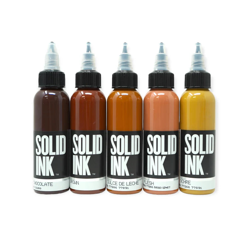 SOLID INK BROWN SET 1oz Secondary image