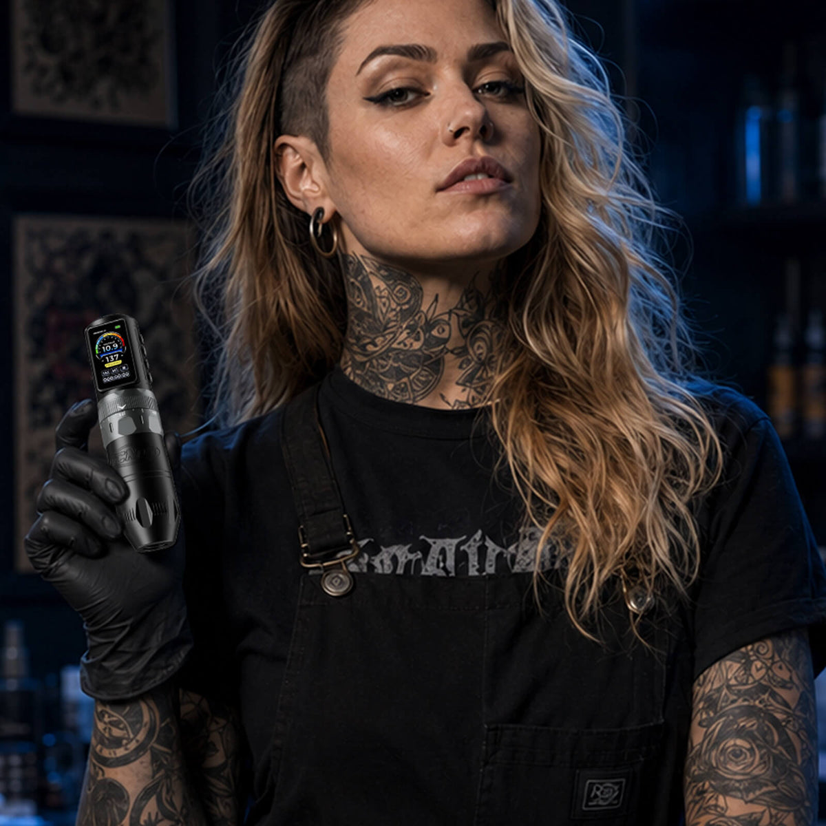 CNC VELIX Wireless Tattoo Machine – Smart Dual-Mode Tattoo & SMP Pen