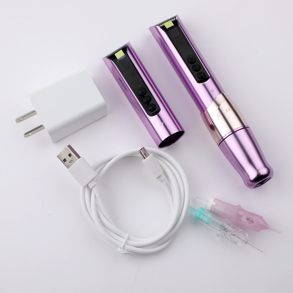 Charme Princess E451 Wireless PMU Machine — 800 mAh Battery, Type-C Rapid Charge, Adjustable Stroke