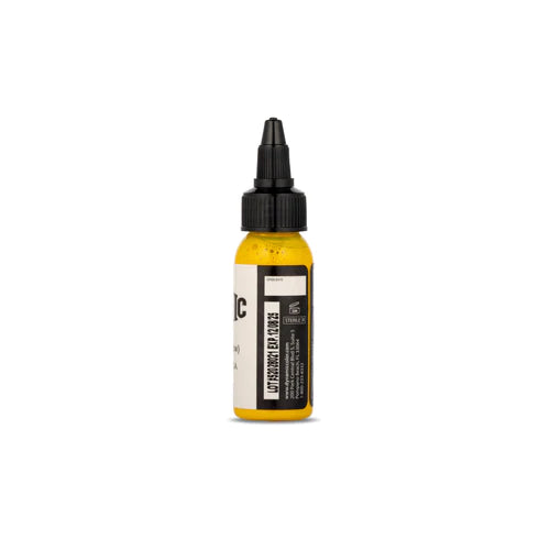 Dynamic Ink -Canary Yellow Tattoo Ink - 1 oz. Bottle Secondary image