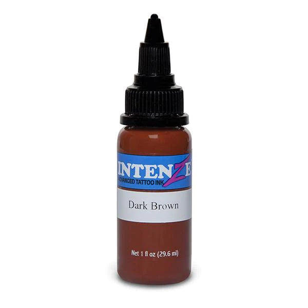 INTENZE Dark Brown Tattoo Ink 1oz Main image