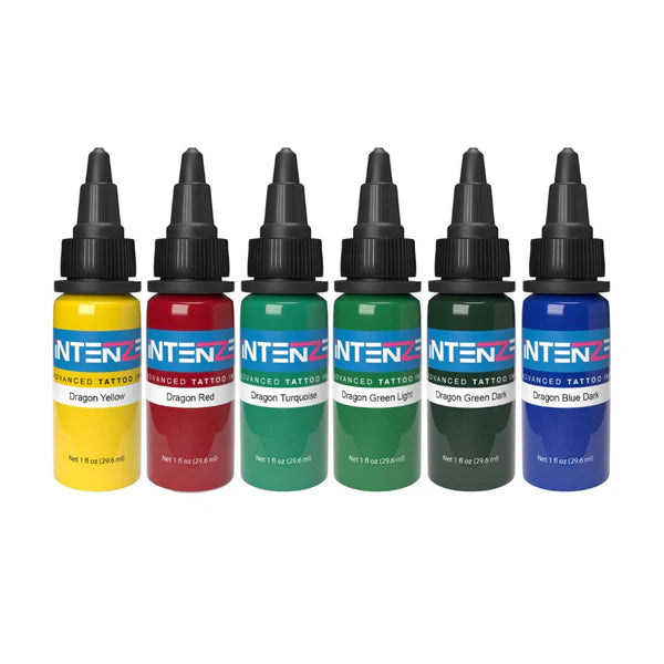 Intenze Dragon Color Tattoo Ink Set Main image