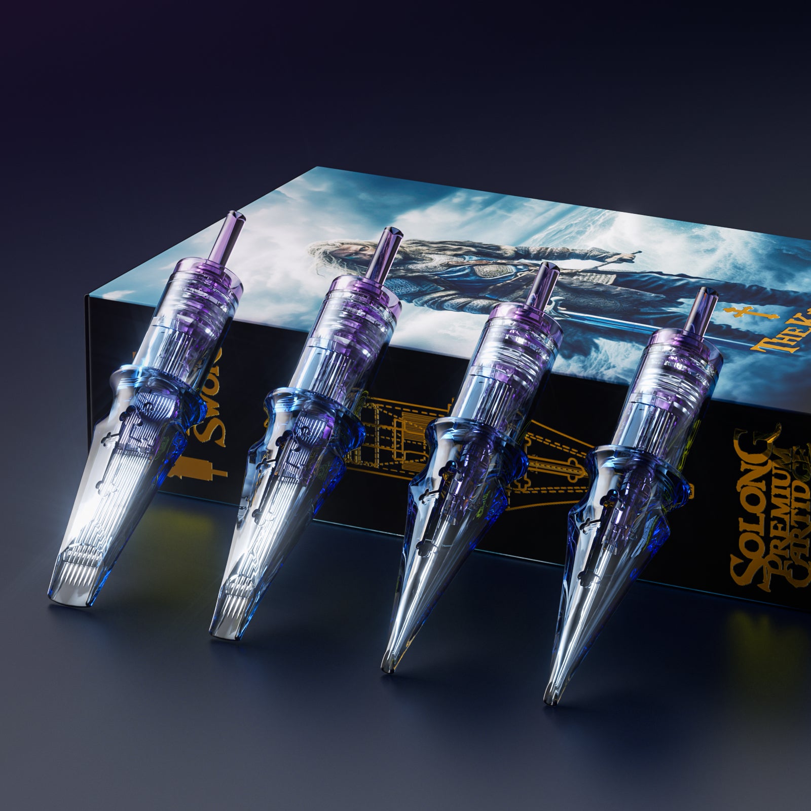 RL (20pcs) - The King's Swords Tattoo Cartridge Needles Secondary image
