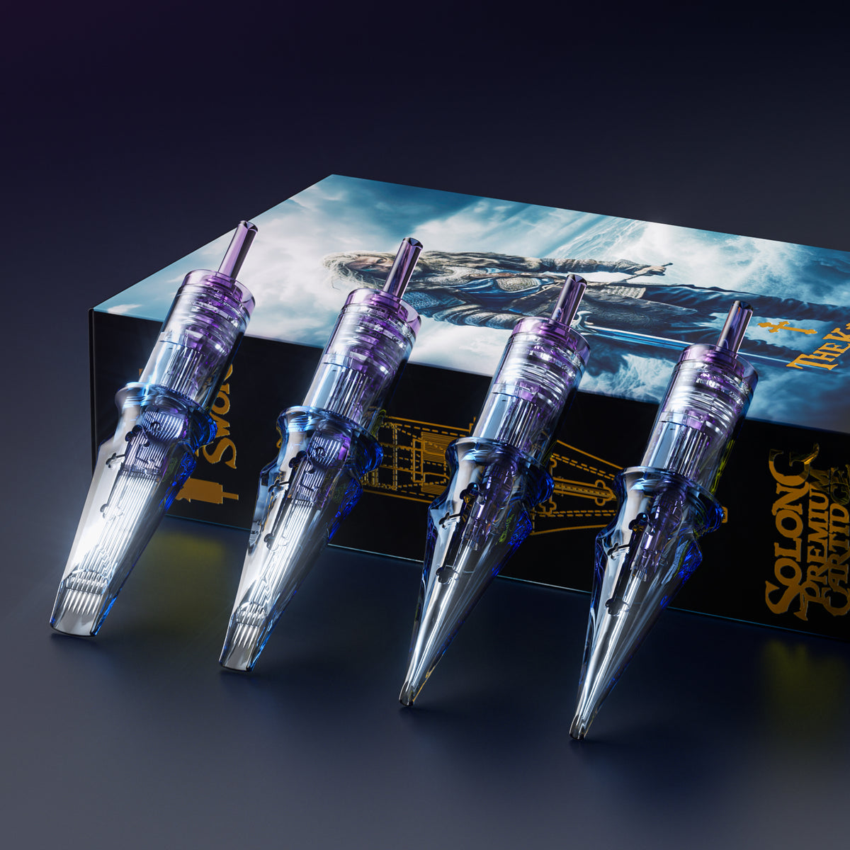 RL (20pcs) - The King's Swords Tattoo Cartridge Needles