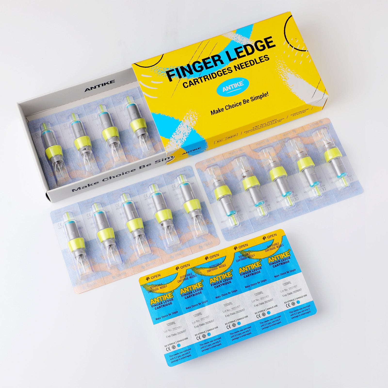 RL (20pcs) - ANTIKE Tattoo Cartridge
