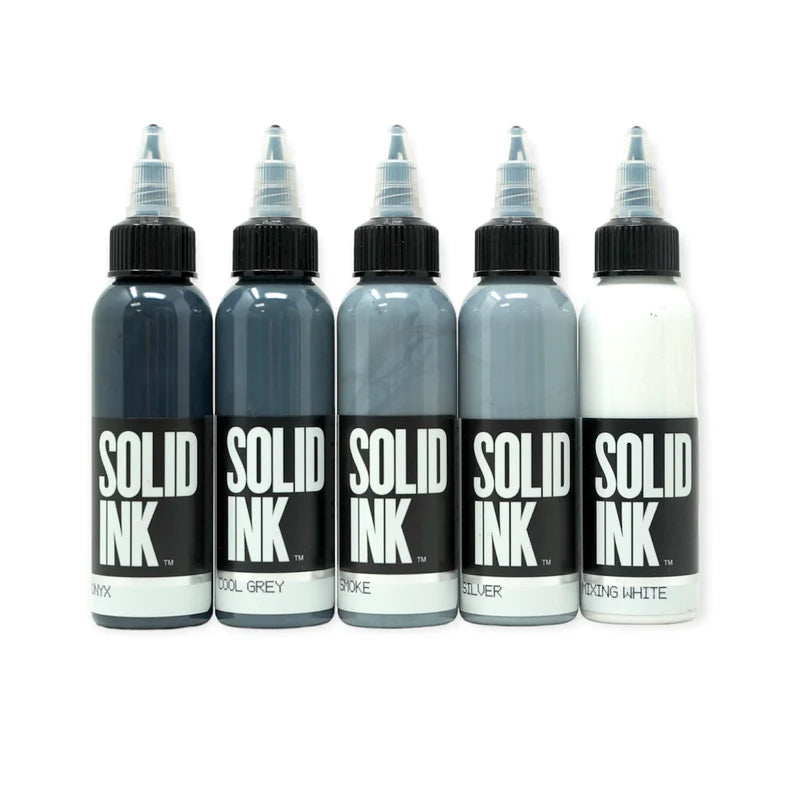 SOLID INK OPAQUE GREY SET 1oz Secondary image