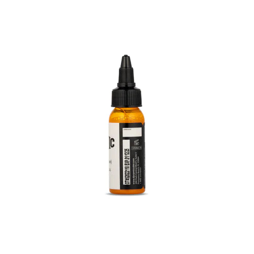 Dynamic Ink -Golden Yellow Tattoo Ink - 1 oz. Bottle Secondary image