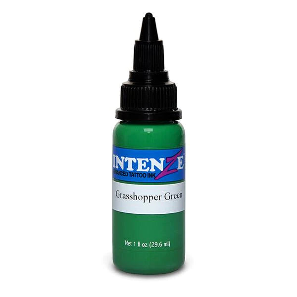 INTENZE Grasshopper Green Tattoo Ink Main image