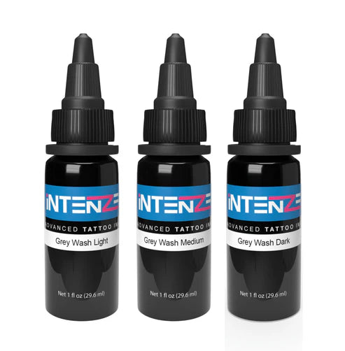 INTENZE Grey Wash Tattoo Ink Set Main image