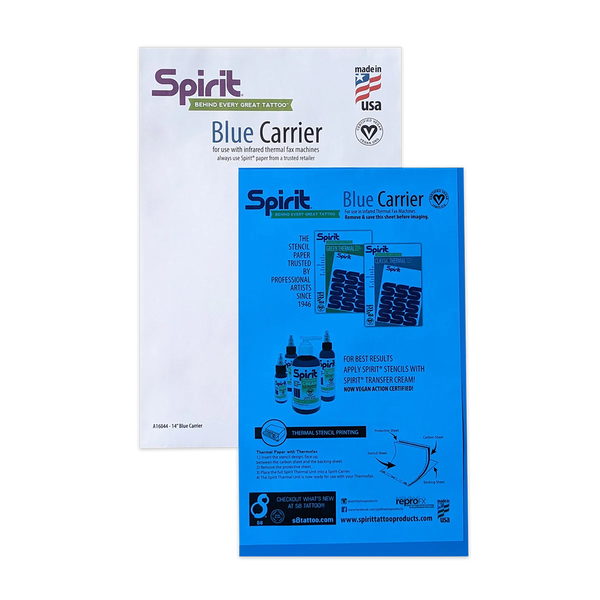 SPIRIT® Blue / Clear Carrier Main image