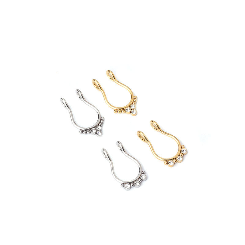 Stainless Steel Fake/Temporary Septum Piercing Jewellery Secondary image