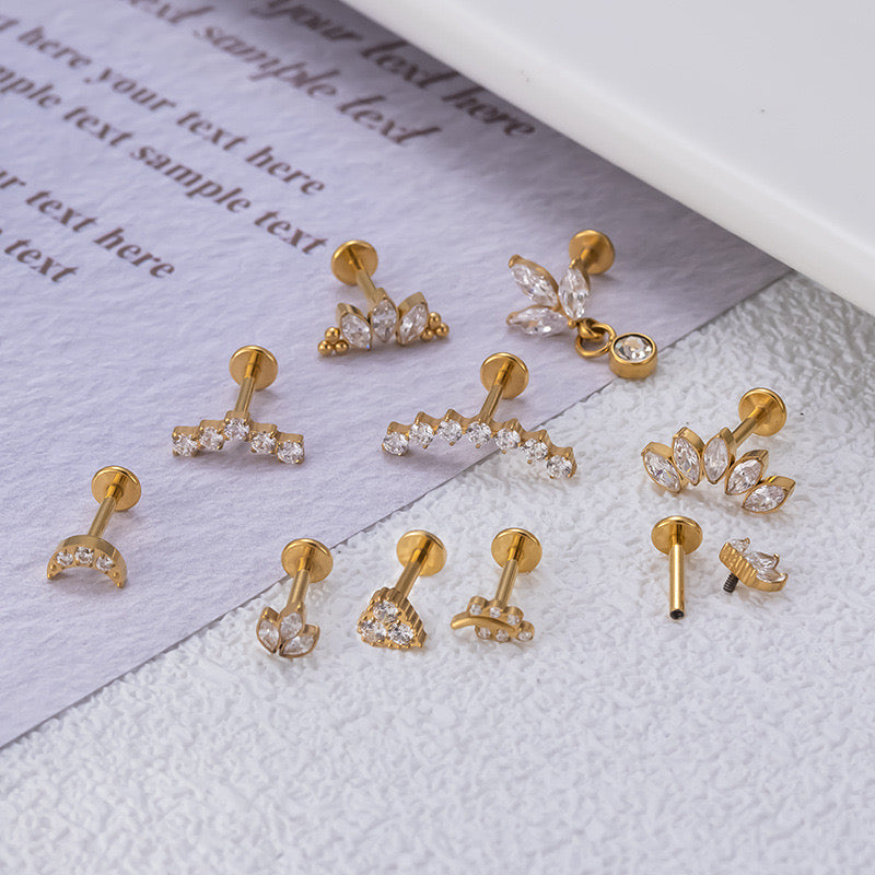 Titanium Ear Piercing Jewellery Secondary image