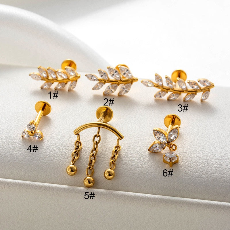 Titanium Ear Piercing Jewellery Main image