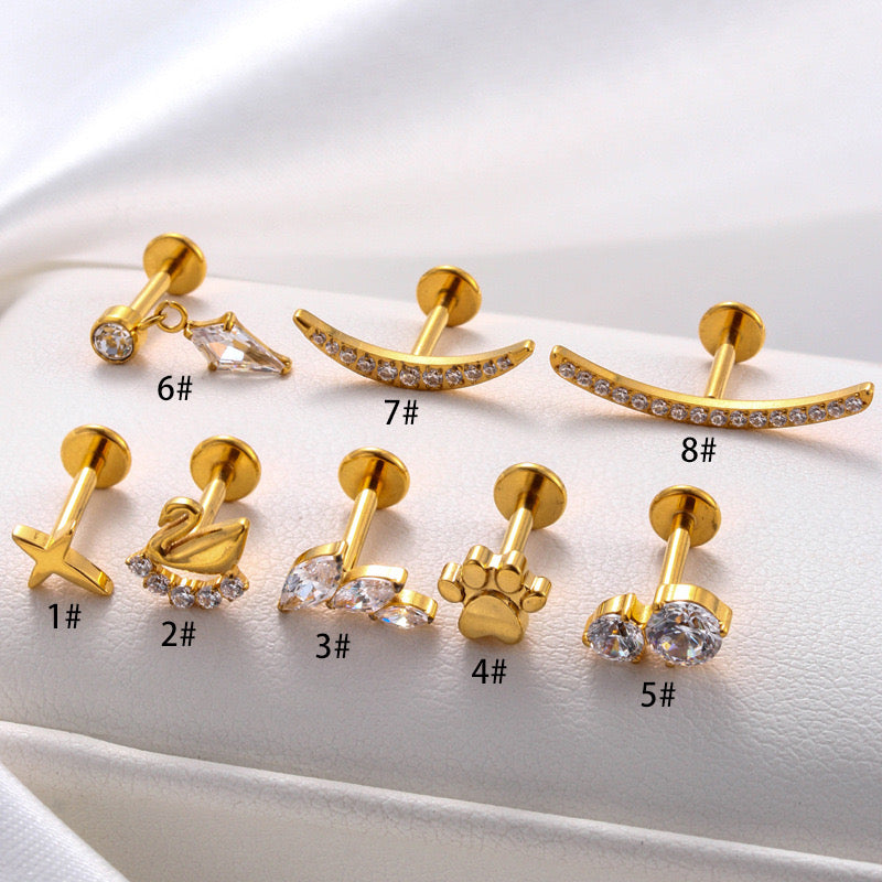 Titanium Ear Piercing Jewellery Main image