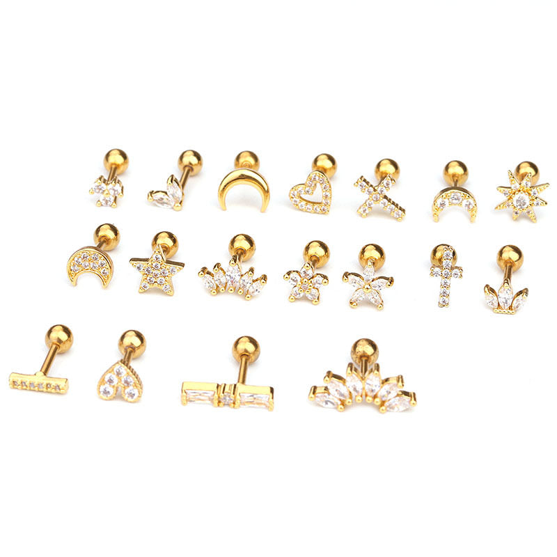Stainless Steel Ear Piercing Jewellery Secondary image