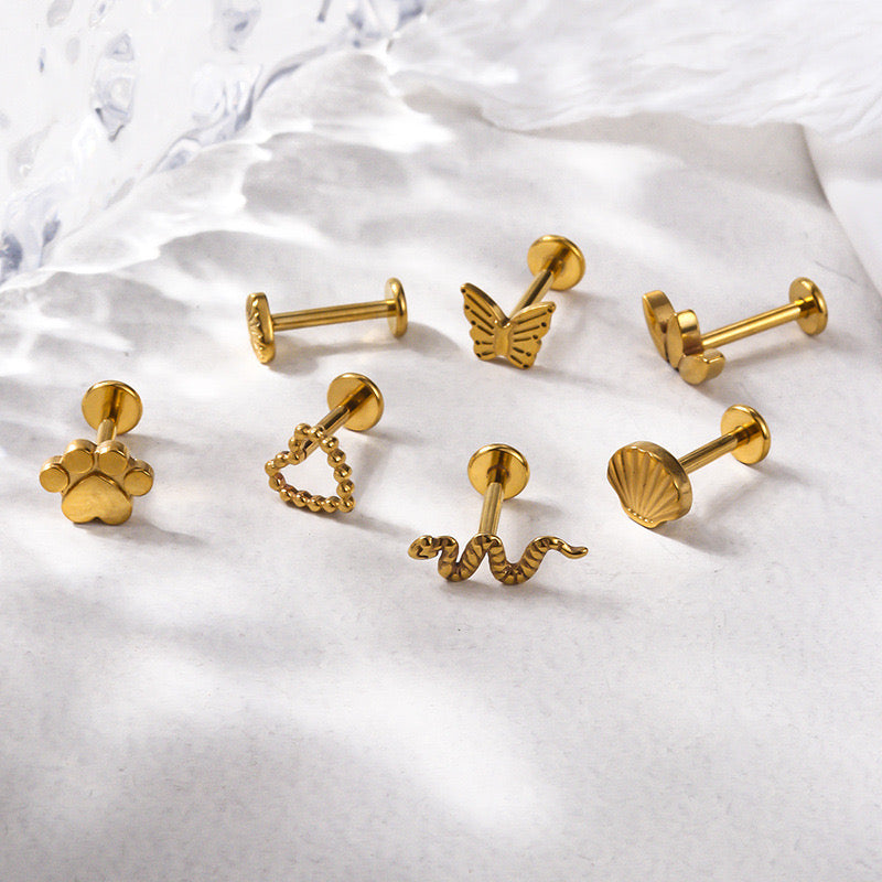 Titanium Ear Piercing Jewellery Secondary image