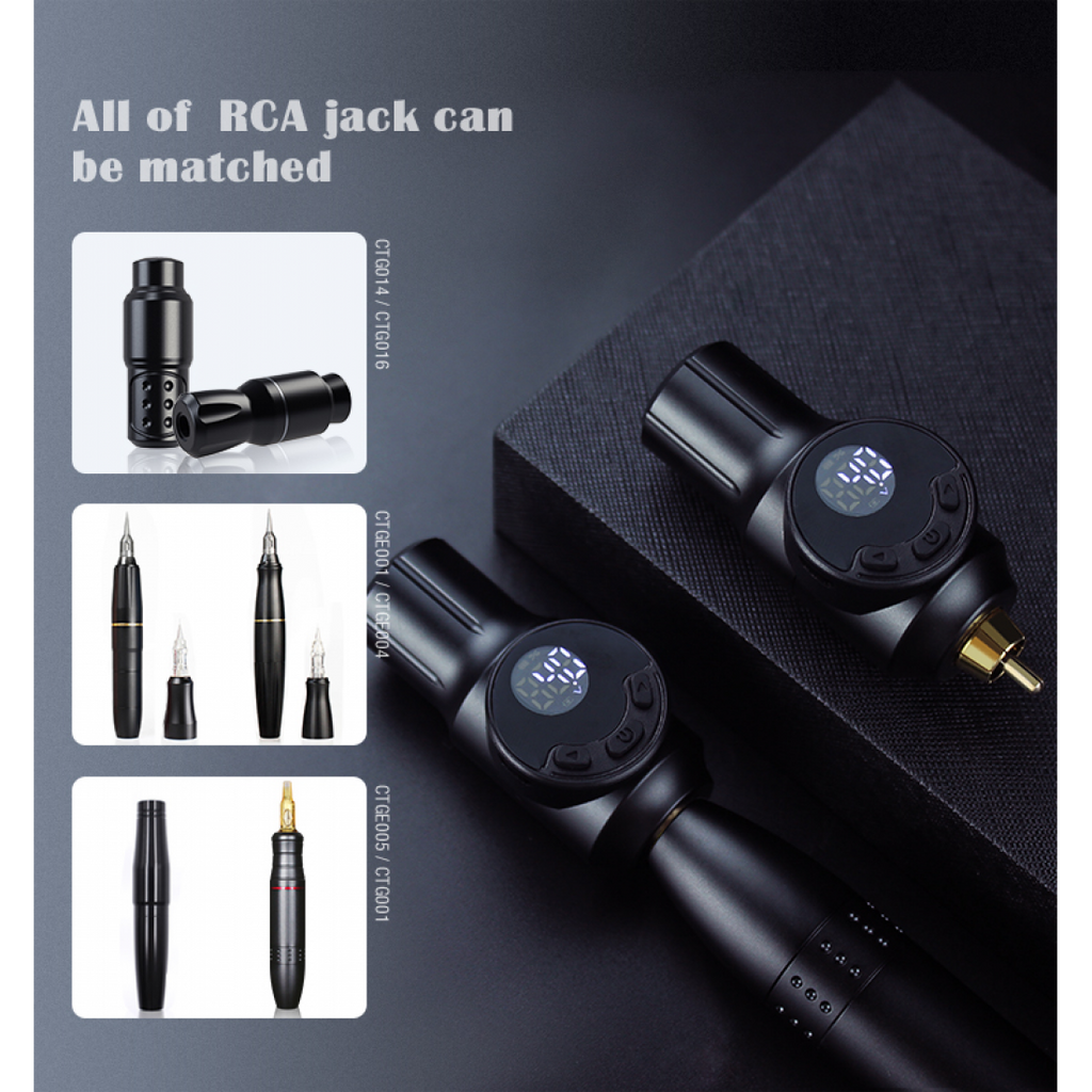 WIRELESS BATTERY TATTOO POWER SUPPLY