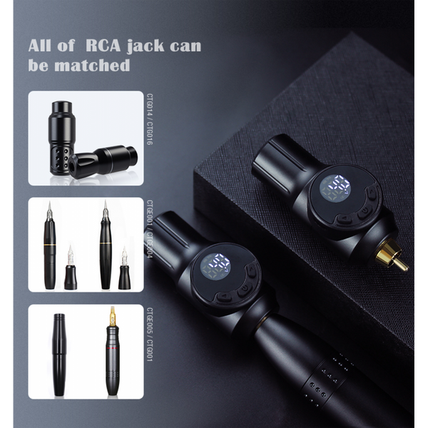 WIRELESS BATTERY TATTOO POWER SUPPLY