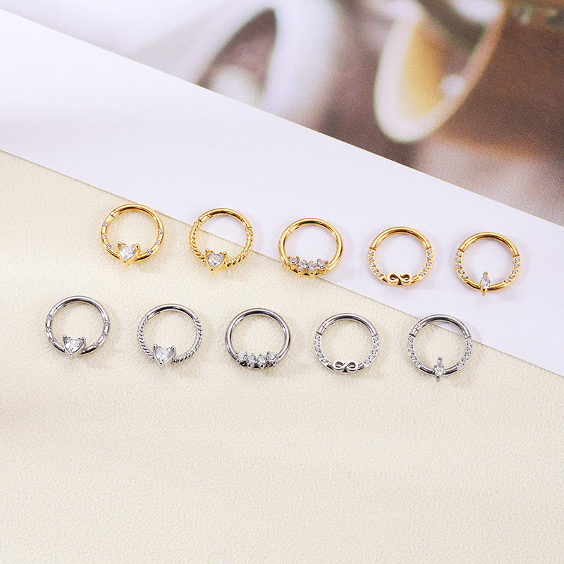 Titanium Ear Piercing Jewellery Main image
