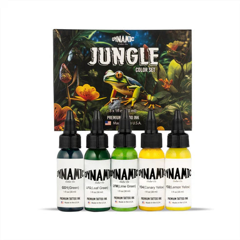 Dynamic Tattoo Ink Jungle 1oz Color Set Secondary image