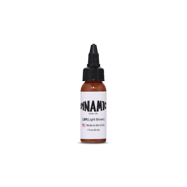 Dynamic Ink -Light Brown Tattoo Ink - 1 oz. Bottle