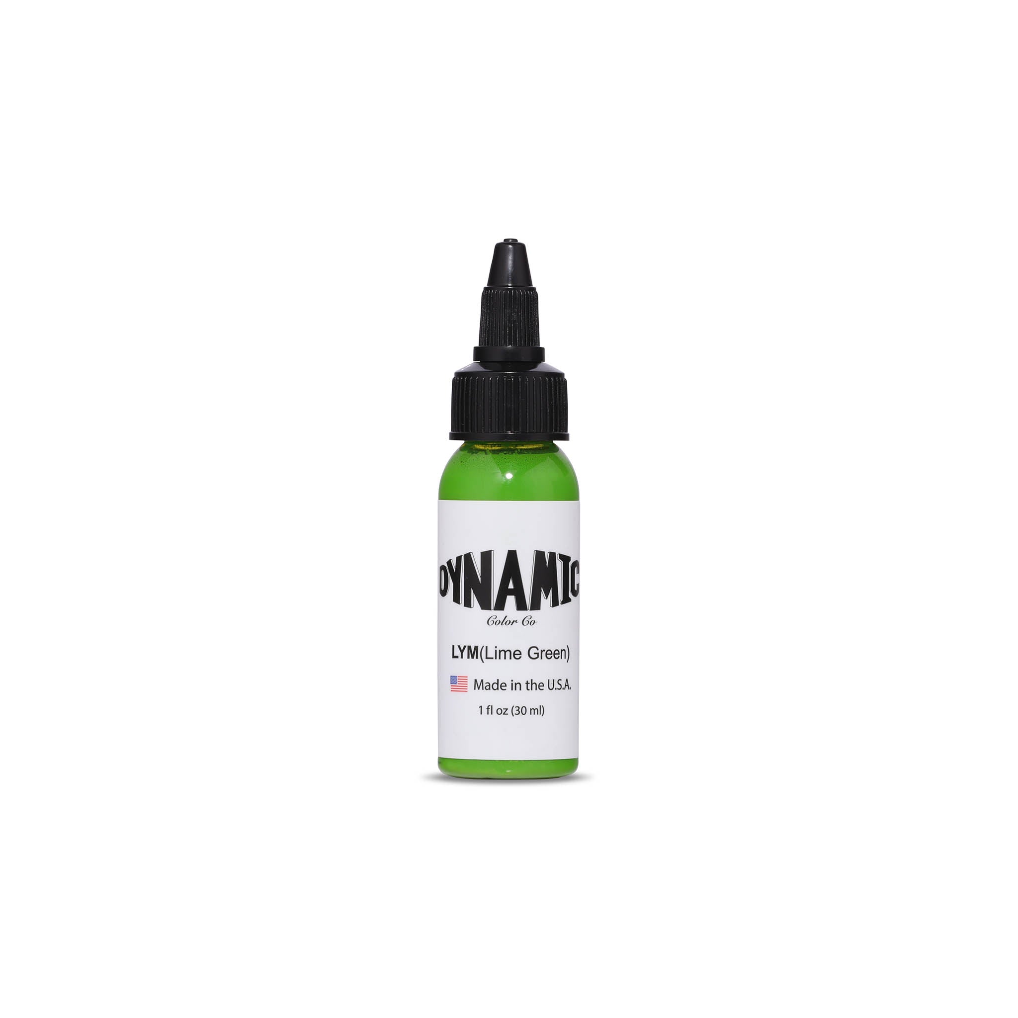 Dynamic Ink -Lime Green Tattoo Ink - 1 oz. Bottle Main image