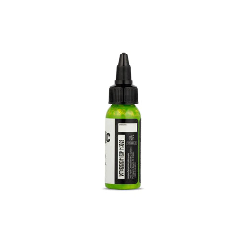 Dynamic Ink -Lime Green Tattoo Ink - 1 oz. Bottle Secondary image