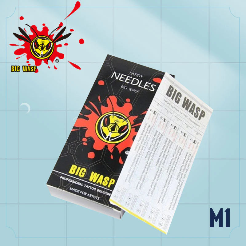 50pc M1 - BIG WASP Premium Tattoo Needles Magnums Main image