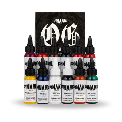 Dynamic OG Tattoo Ink Color Set - 1 oz. Bottles Main image