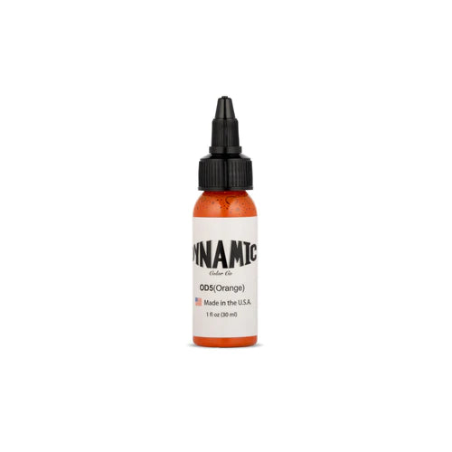 Dynamic Ink -Orange Tattoo Ink - 1 oz. Bottle Main image
