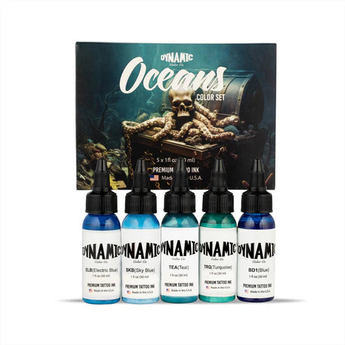 Dynamic Tattoo Ink Oceans 1oz Color Set Secondary image